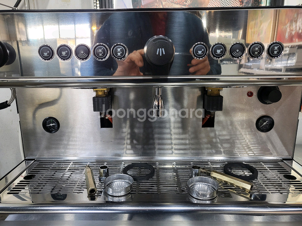 이베리탈 IB-7 커피머신 라심발리전자동그라인더 포함--4