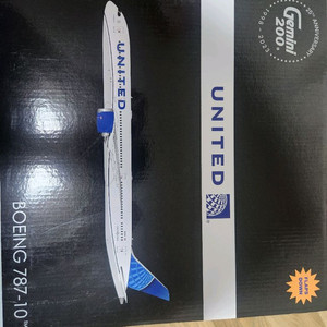 유나이티드 787-10 1:200 다이캐스트