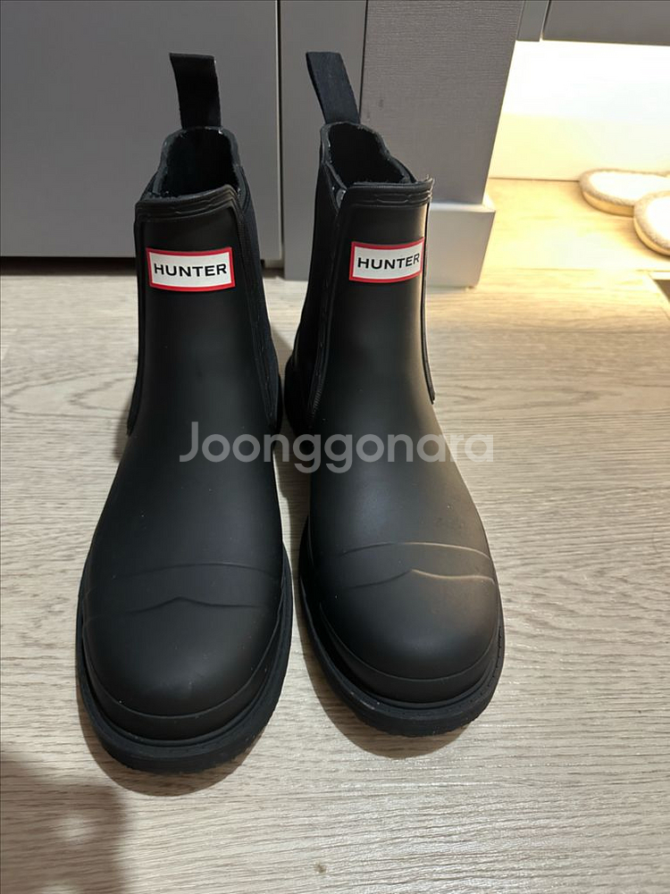 헌터 첼시 코만도 레인부츠 270팝니다.--0
