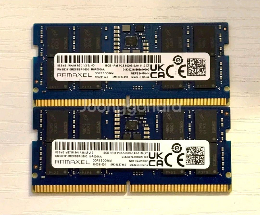 (미사용) 노트북램 DDR5 16GB 5600MHz--0