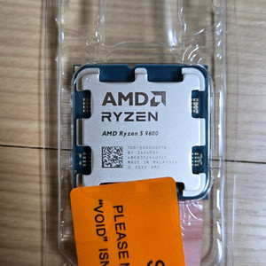 AMD 9600 CPU 미개봉 새제품 9600x 아님