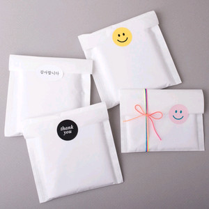 패이퍼백 종이봉투 포장지 스티커