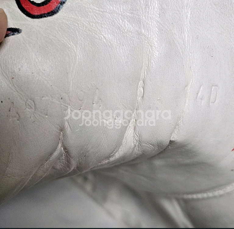 정품 남성 구찌GG로고 프린터 스니커즈 260mm--8