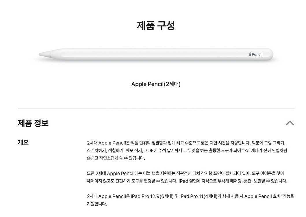 애플펜슬 2세대--6