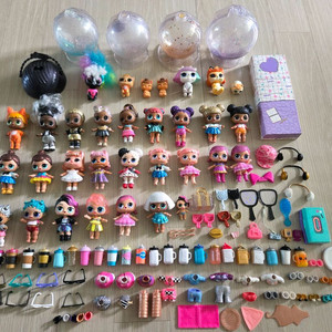 LOL 서프라이즈돌 인형 및 소품 악세사리등 일괄