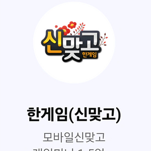 한게임 신맞고
