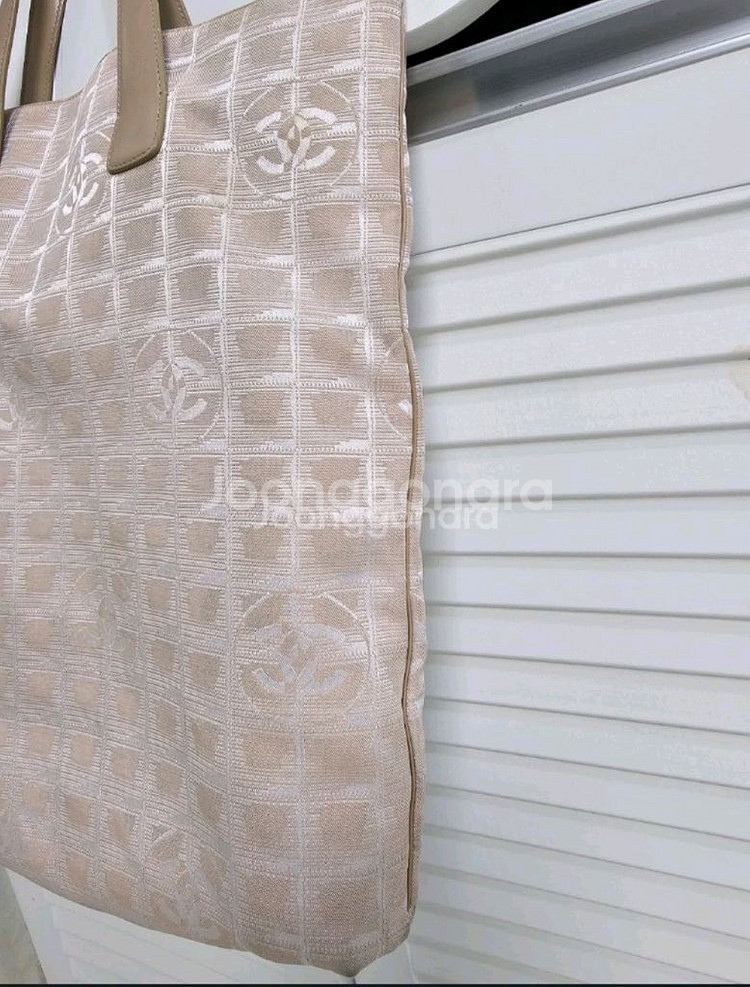 정품 샤넬 트레블 쇼퍼백 (7번대)--2