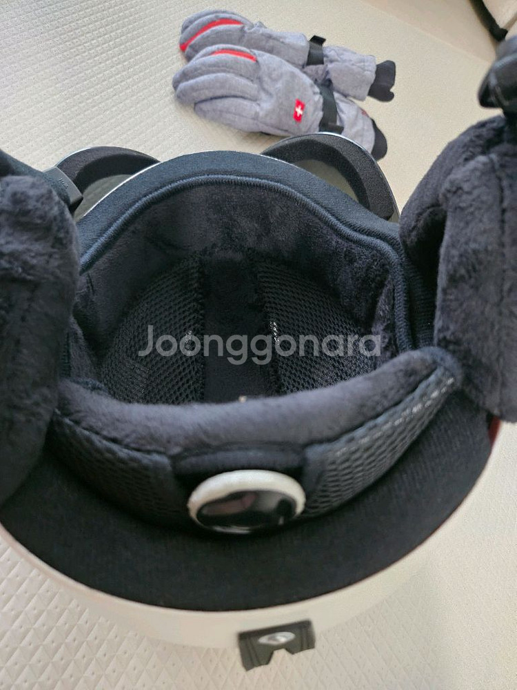 여성, 청소년 스키부츠 240-245 와 바이저헬멧--9