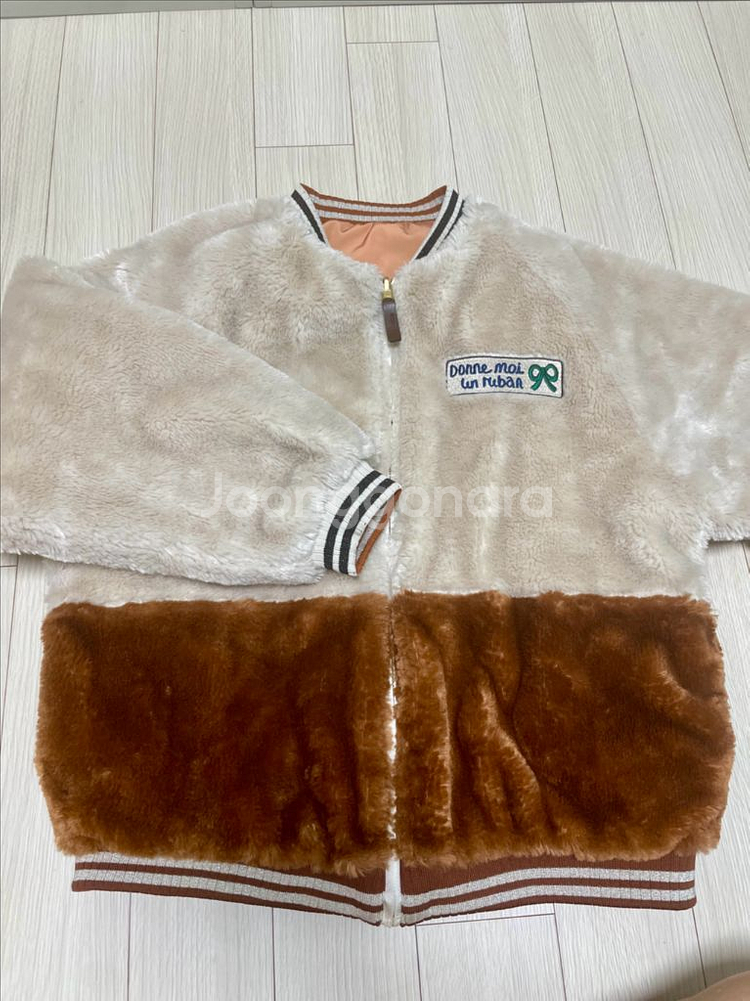 리미떼두두 리버시블 퍼 점퍼 2xl (130)--8