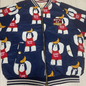 리미떼두두 리버시블 퍼 점퍼 2xl (130)