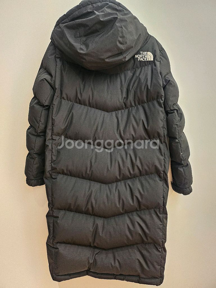 노스페이스 롱패딩 블랙 여성 팝니다--5