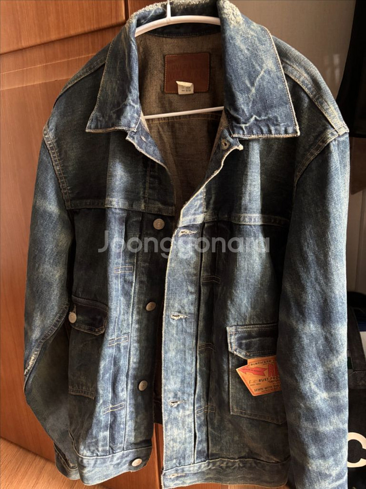 RRL 웨스트뷰 트러커 청자켓 L사이즈 새제품 팝니다.--0
