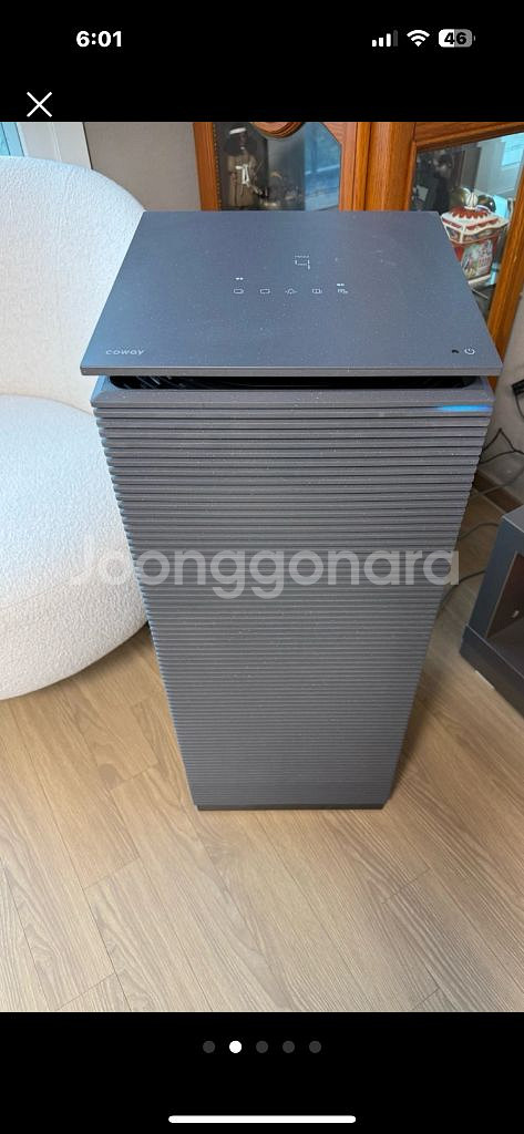코웨이 노블 공기청정기+필터1세트--0