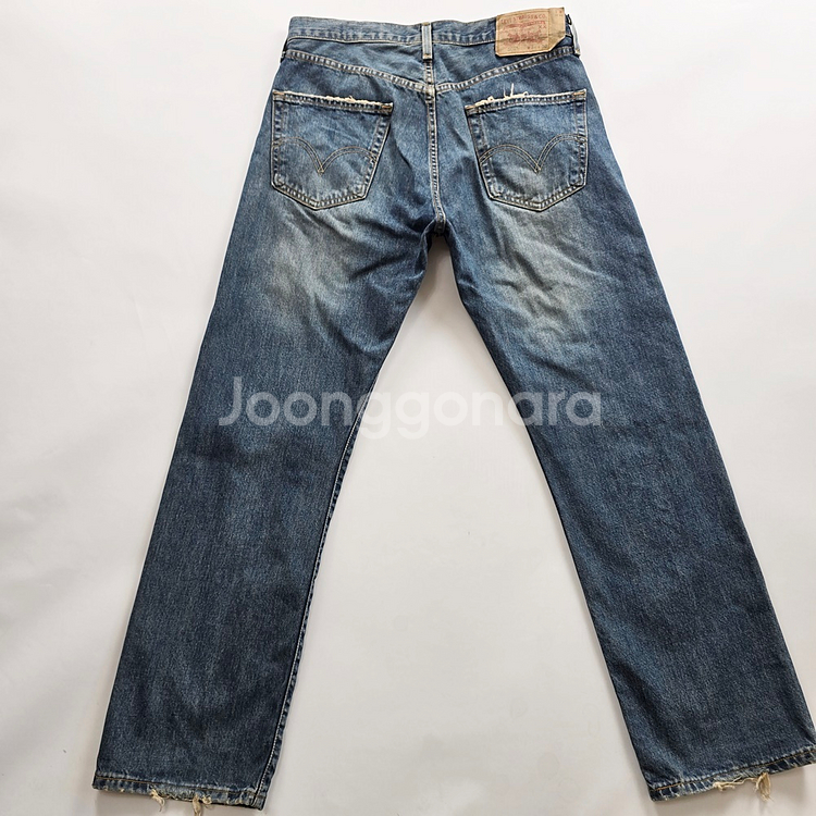 리바이스 501 청바지 데님 사이즈33 R2400--0