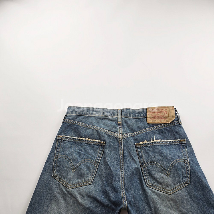 리바이스 501 청바지 데님 사이즈33 R2400--2