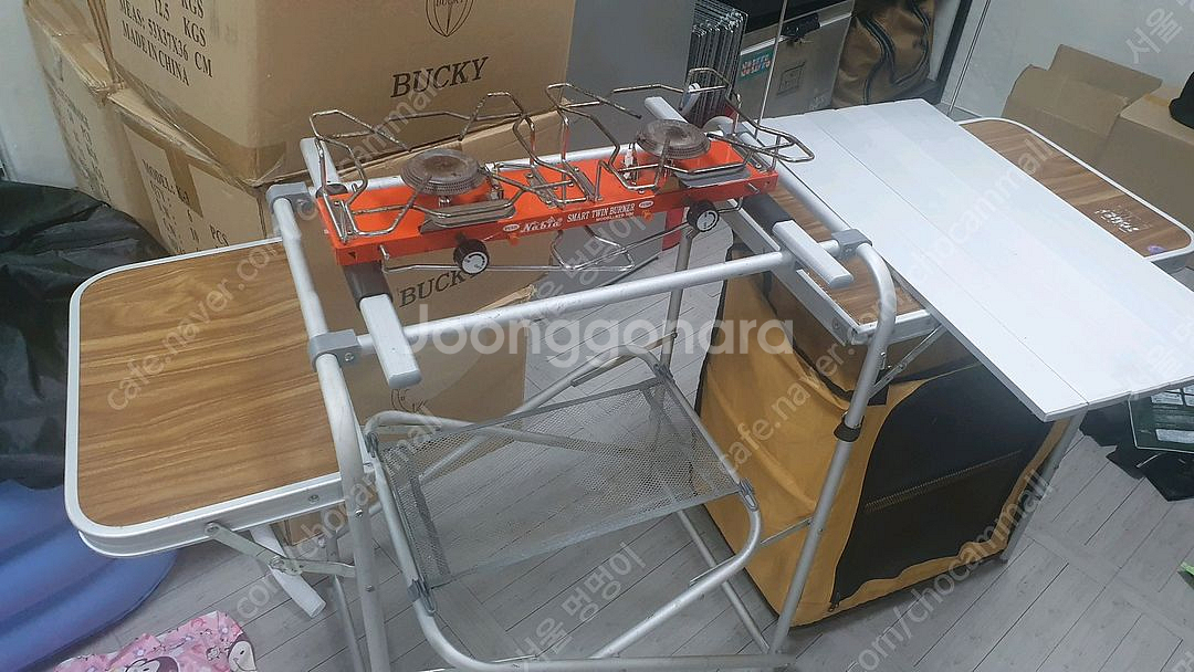 캠핑 키친 테이블--3
