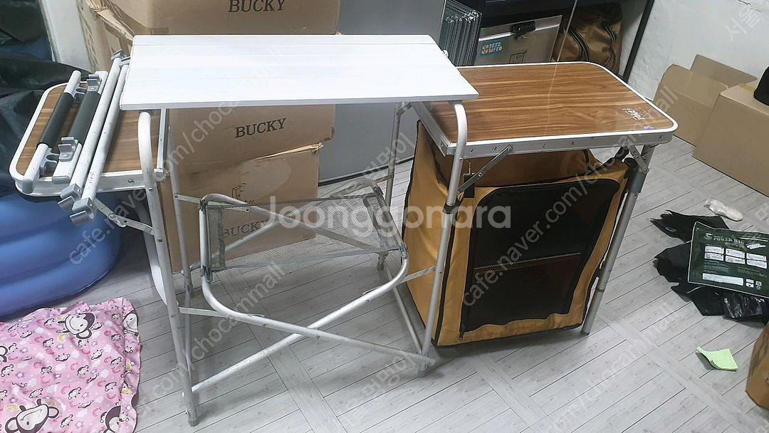 캠핑 키친 테이블--0