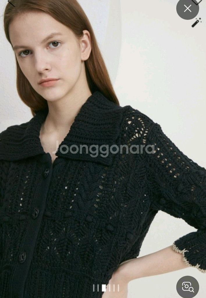 한섬 타임 가디건--0