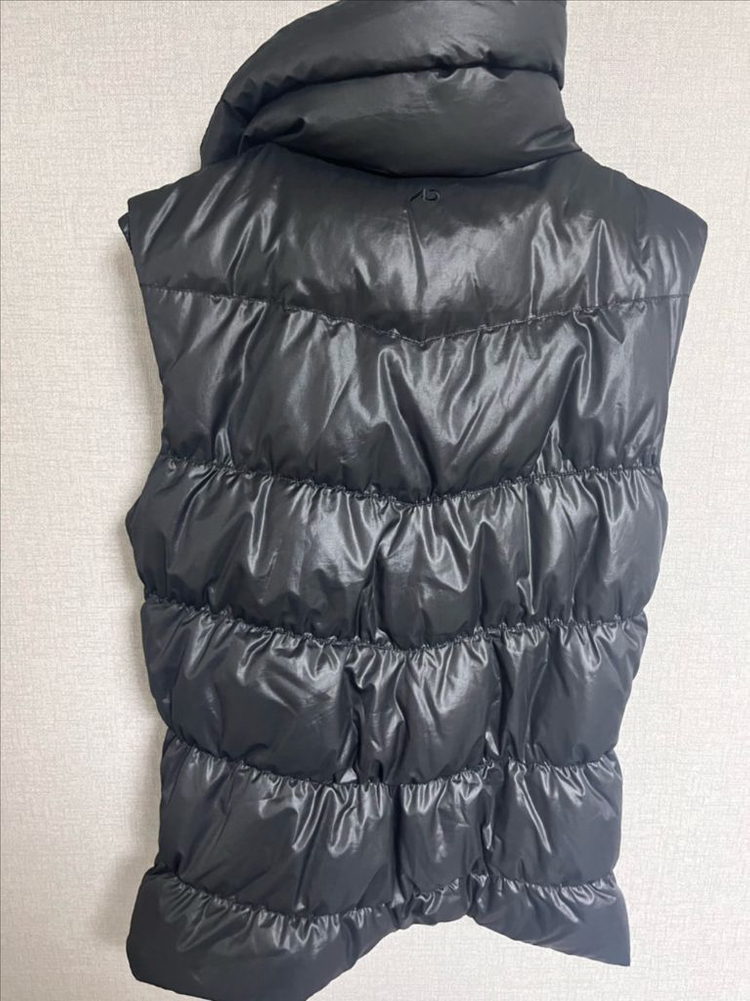 나이키 블랙 패딩 조끼--1