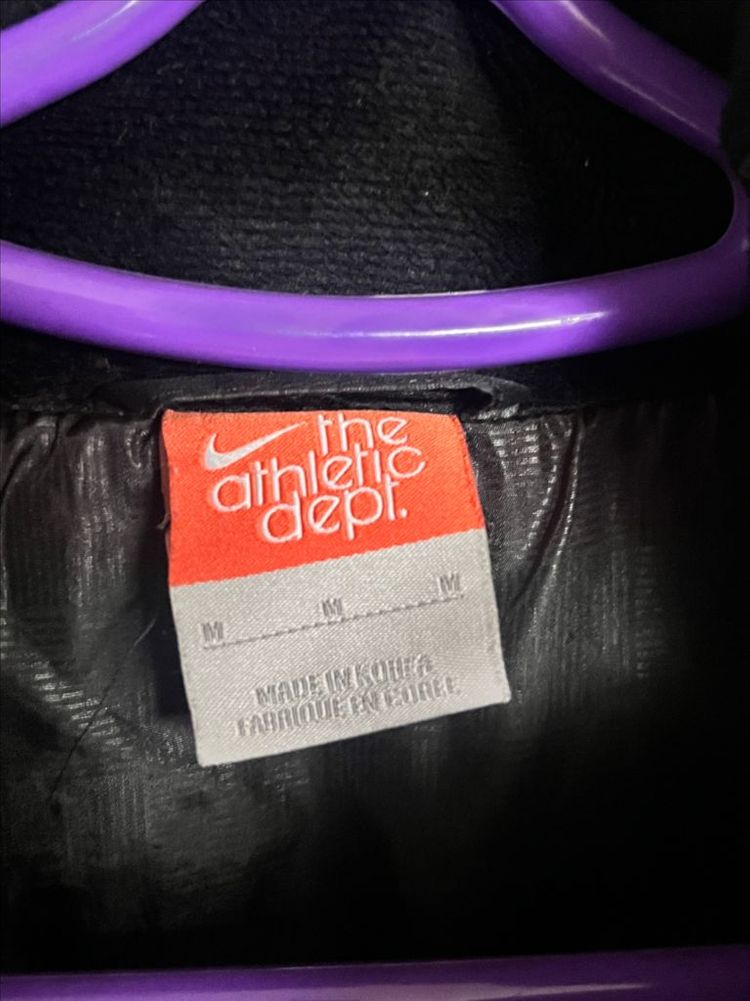 나이키 블랙 패딩 조끼--2