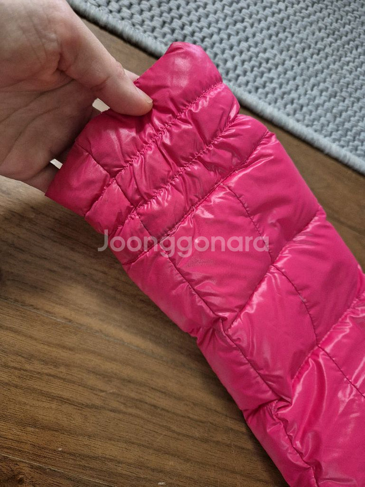 아디다스골프 여성 핫핑크 구스패딩 L(100)--3