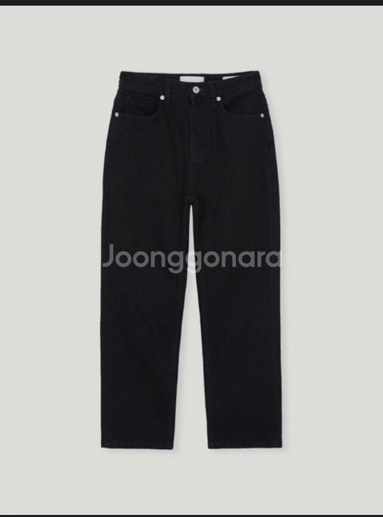 노멜렛 콘블랙크롭데님 42--3