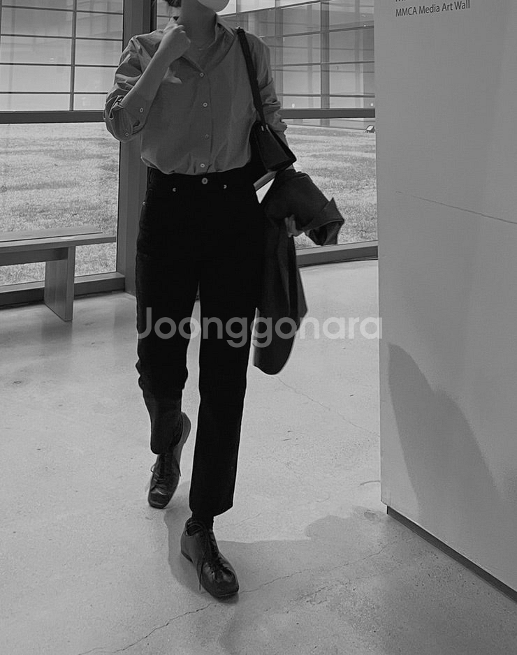 노멜렛 콘블랙크롭데님 42--2