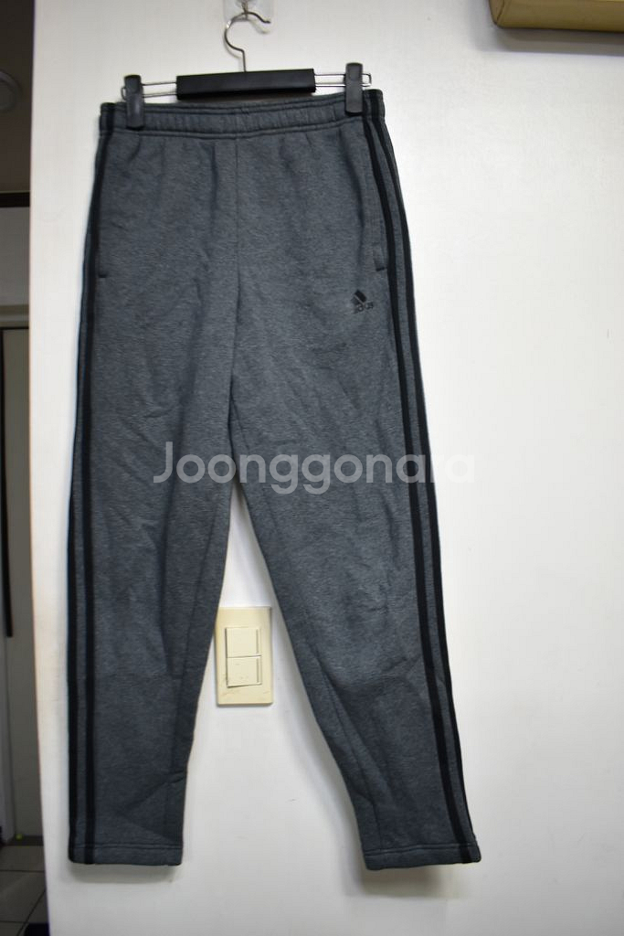아디다스 기모 트레이닝복 바지 <<S>>--2