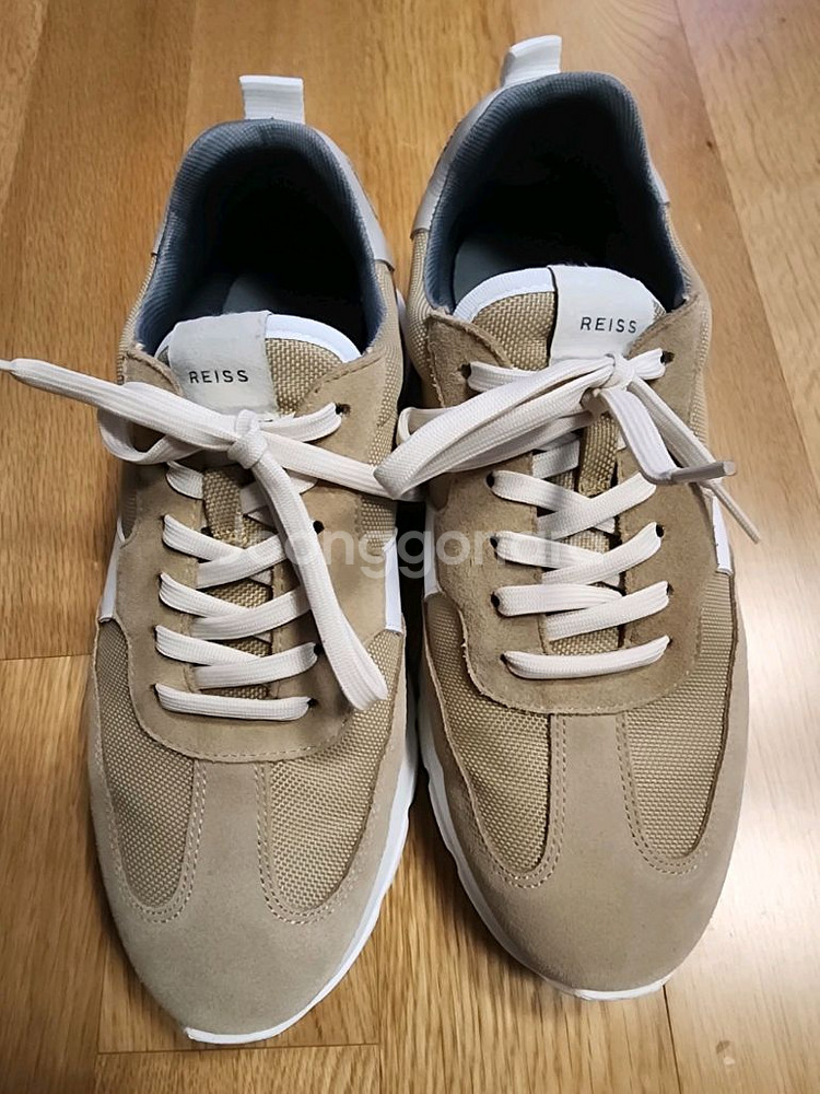 영국 REISS 스웨이드 트레이너 1971 시리즈 스니--3