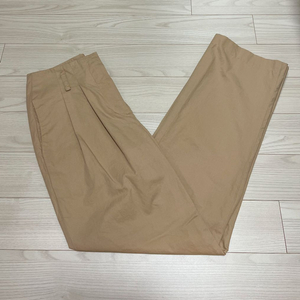 매그제이 핀턱 면 슬랙스 면바지