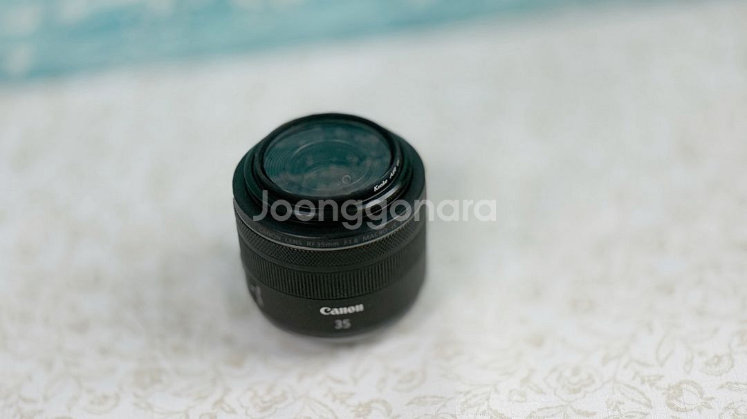 cannon 캐논 렌즈 rf 35mm f1.8 단렌즈--1