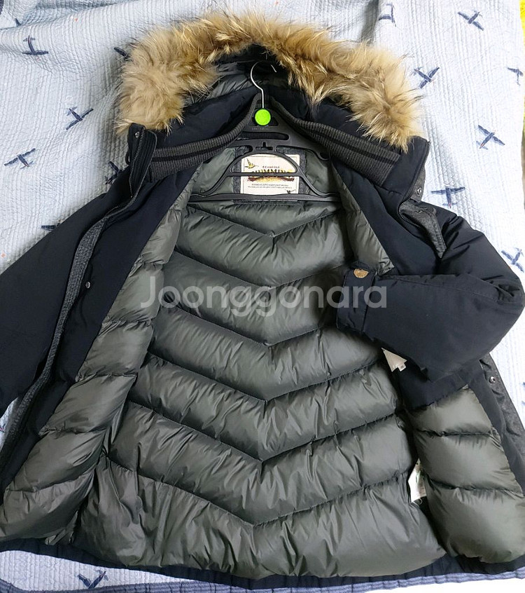 남성 빈폴 덕다운오리털패딩 100--3