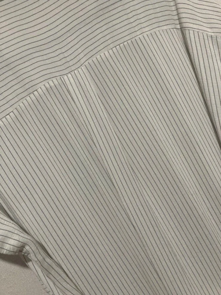 자라(ZARA) 린넨 시어서커 오픈 셔츠 롱 원피스 / M 이미지