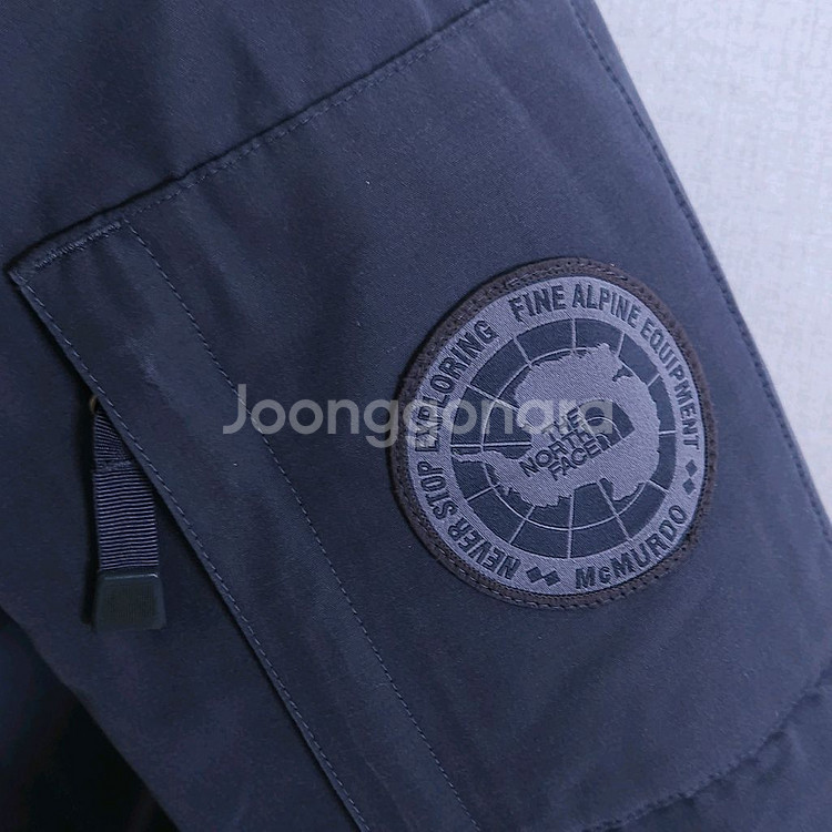 노스페이스 중기장 패딩--6