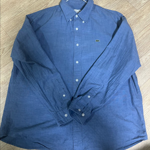 라코스테 샴브레이셔츠 XL