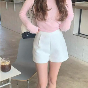 forest 포레스트 플뢰르 키드모 니트 핑크