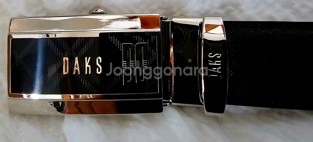 닥스) 사선체크 자동벨트. 미개봉--1