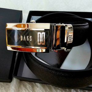 닥스) 사선체크 자동벨트. 미개봉