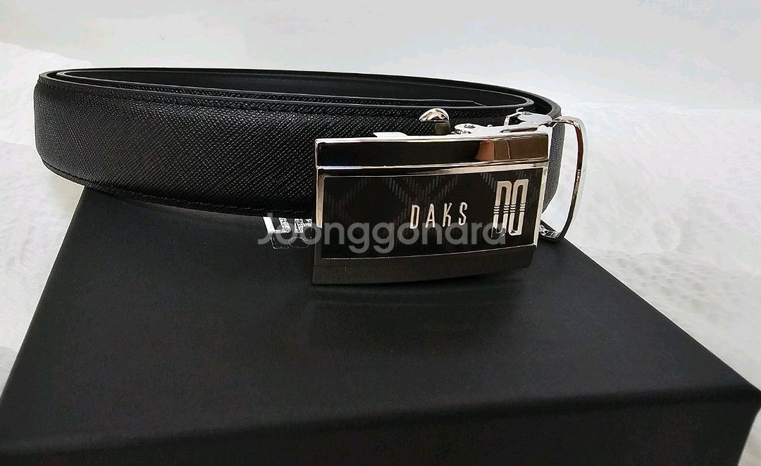 닥스) 사선체크 자동벨트. 미개봉--5