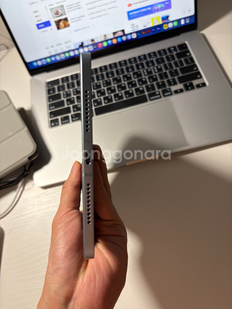 아이패드 미니 a17pro 256기가 블루 셀룰러--3