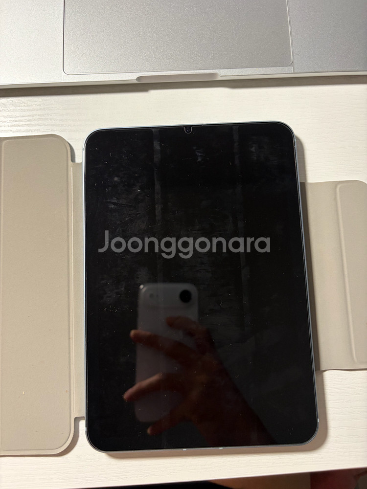 아이패드 미니 a17pro 256기가 블루 셀룰러--5