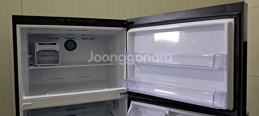 1574 삼성 589L 2도어냉장고(블랙)--6