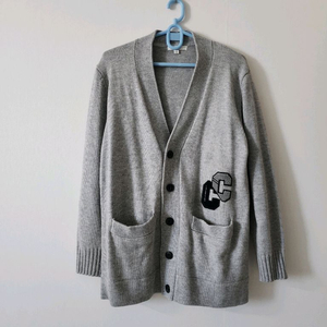 탑텐 회색 가디건 95