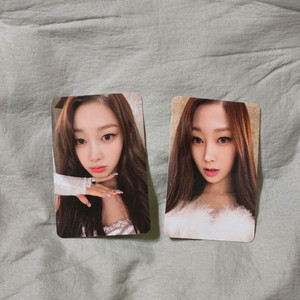 일괄) 에스파 핑크 크리스마스 포카 지젤