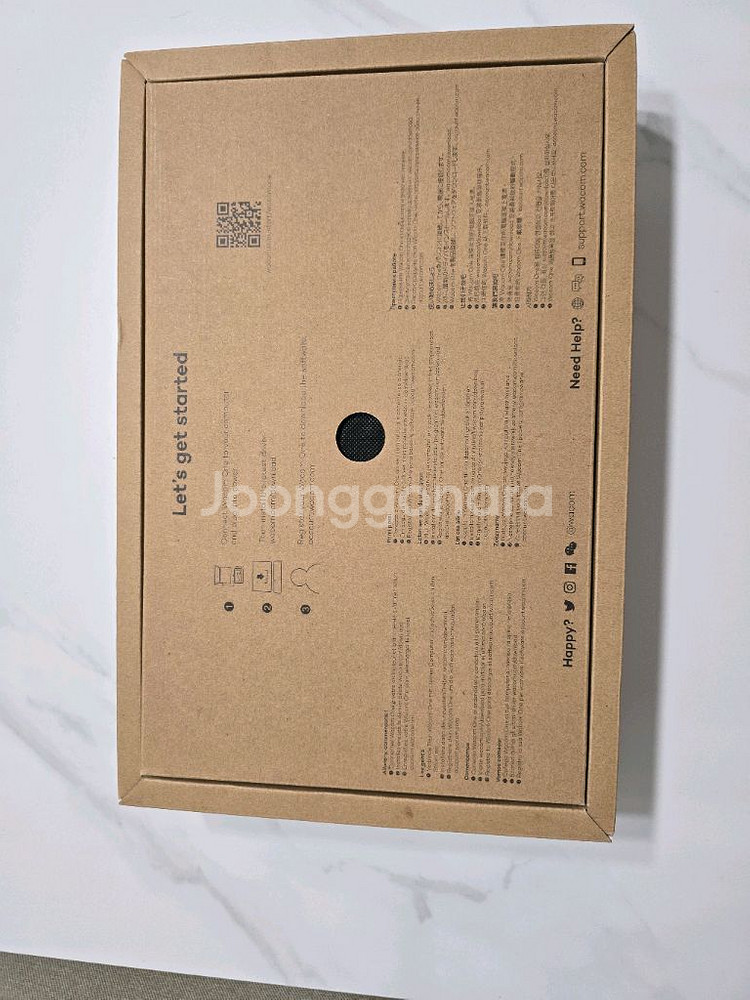 와콤원 액정 타블렛 dtc-133 A급 풀박스--2