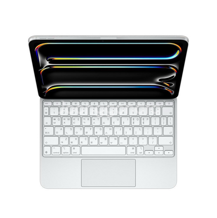 아이패드 프로 매직키보드 화이트 13인치 M4 급처--0