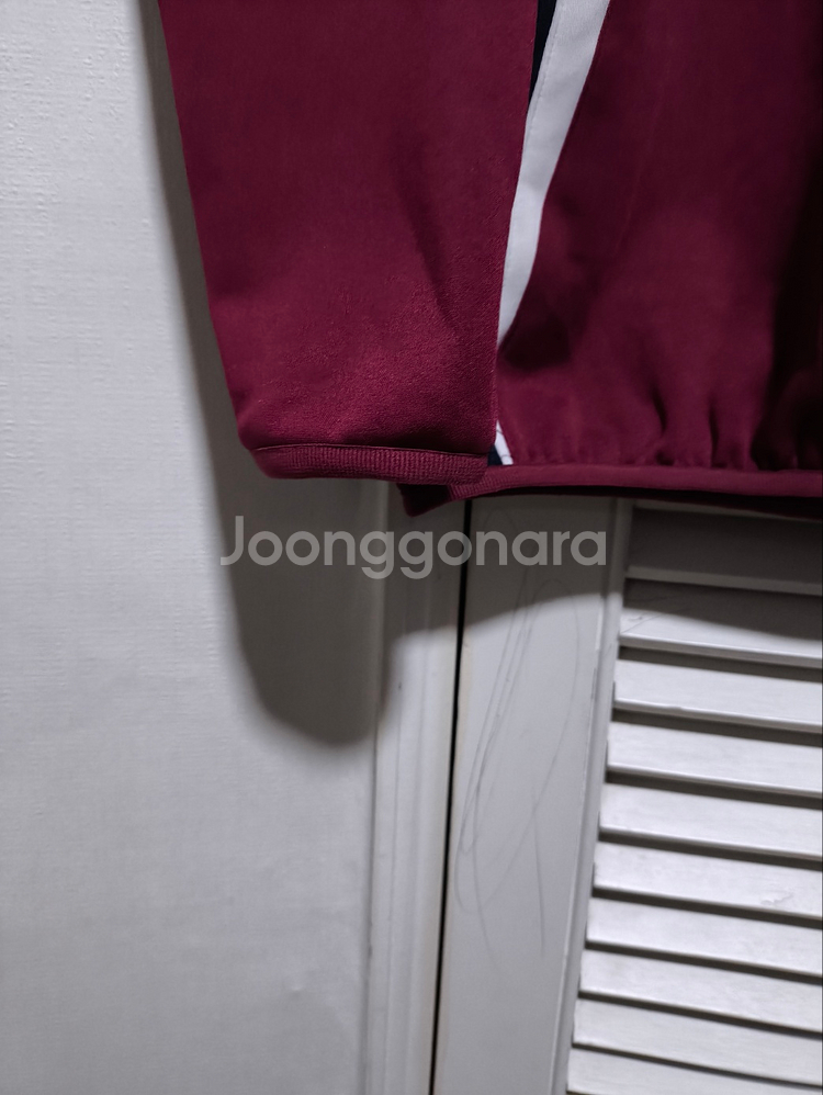 95 데상트 기모 반집업 후드--2