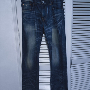 34 리바이스 504 청바지 데님 중청