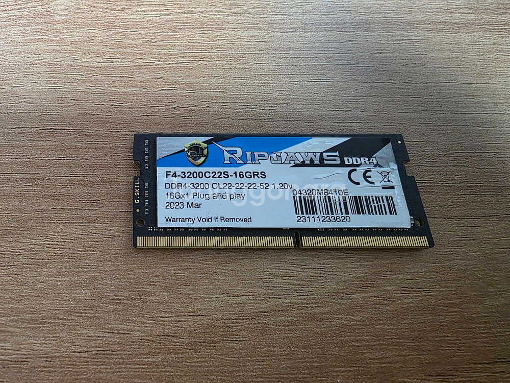 G.SKILL 노트북 램 DDR4-3200 16g--1
