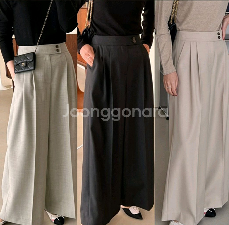 새상품)보웬 이태리 울 팬츠--0